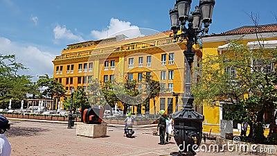 Hotel Charleston Santa Teresa : Cartagena, Colombia. Editorial Stock Photo